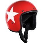 Bandit Jet Star Red Jethelm, rot, Größe XL