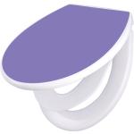 Lavendelfarbene Toilettendeckel & WC-Sitze aus Kunststoff 
