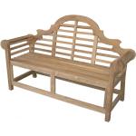 Reduzierte Western Gartenmöbel Holz aus Massivholz mit Kissen Breite 150-200cm, Höhe 100-150cm, Tiefe 50-100cm 