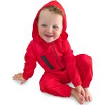 Rote Bankräuber-Kostüme für Babys 