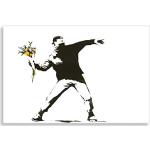 Banksy Druck auf leinwand Banksy-Bilder Graffiti -