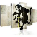 Reduzierte Murando Banksy XXL Leinwandbilder 5-teilig 