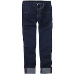 Blaue Rockabilly Banned Alternative Slim Fit Jeans aus Denim für Herren Größe S 