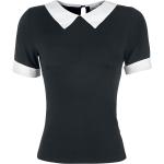 Banned Alternative - Rockabilly T-Shirt - Morticia - XS bis XL - für Damen - Größe M - schwarz