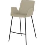 Graue Mayer Sitzmöbel Barhocker & Barstühle aus Textil mit Rückenlehne Breite 50-100cm, Höhe 50-100cm, Tiefe 0-50cm 