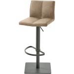 Beige Mayer Sitzmöbel Barhocker & Barstühle aus Textil mit Rückenlehne Breite 0-50cm, Höhe 50-100cm, Tiefe 0-50cm 