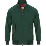 Grüne BARACUTA Mini Harrington-Jacken für Herren Größe S 
