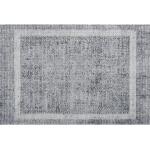 Silberne Motiv Quadratische Fußmatten aus Textil 