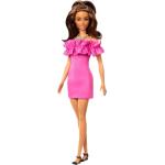 Reduzierte Pinke Barbie Fashionistas Barbie Anziehpuppen für Mädchen 