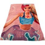 Bunte Barbie Barbie Meerjungfrau Decken aus Fleece 