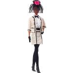 Barbie Fashion Model Kollektion Best To A Tea Puppe, ca. 30 cm groß, Signature Sammlerpuppe Barbie-Puppe mit cremefarbenem Bouclé-Anzug