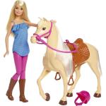 Mattel Barbie Pferde & Pferdestall Puppen aus Kunststoff für Mädchen 