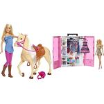 Reduzierte Bunte Barbie Barbie Pferde & Pferdestall Puppenoveralls für 3 - 5 Jahre 