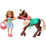 Reduzierte 15 cm Barbie Chelsea Barbie Pferde & Pferdestall Puppen 