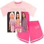 Bunte Barbie Barbie Kurze Kinderschlafanzüge für Mädchen Größe 104 für den für den Sommer 