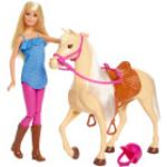 33 cm Mattel Barbie Pferde & Pferdestall Puppen für 3 - 5 Jahre 
