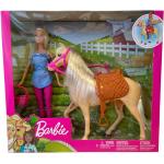 30 cm Mattel Barbie Pferde & Pferdestall Puppen aus Kunststoff für Mädchen 
