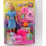 Barbie Travel Reise Barbie Spielset FWV25 Dreamhouse Adventures NEU/OVP Puppe