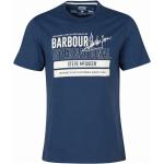Blaue Barbour Steve McQueen Collection Steve Mcqueen T-Shirts aus Baumwolle für Herren Größe M 