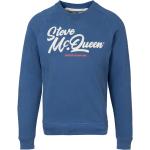 Blaue Barbour Steve Mcqueen Herrensweatshirts aus Baumwolle Größe XL 