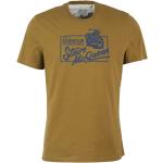 Reduzierte Dunkelgrüne Barbour Steve Mcqueen T-Shirts aus Baumwolle für Herren Größe S 