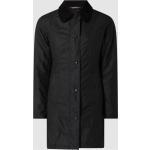 Schwarze Barbour Belsay Wachsjacken aus Baumwolle für Damen Größe XS 