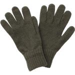Reduzierte Olivgrüne Barbour Strick-Handschuhe aus Wolle Größe S 