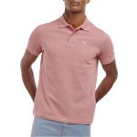 Pinke Streetwear Kurzärmelige Barbour Kurzarm-Poloshirts für Herren Größe L für Partys für den für den Frühling 