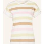 Rosa Gestreifte Barbour T-Shirts aus Baumwolle für Damen Größe XS 