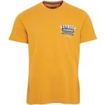 Reduzierte Orange Unifarbene Barbour Steve Mcqueen T-Shirts aus Baumwolle für Herren Größe L 