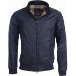 Marineblaue Streetwear Barbour Lightweight Stehkragen Wachsjacken für Herren Größe L für den für den Frühling 