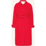 Rote Elegante Barbour Blazermäntel aus Wolle für Damen Größe M 
