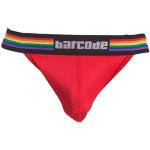 Barcode Berlin - Männer Unterwäsche - Herren Jock - Pride Jockstrap Red - Rot - 1 x Größe M
