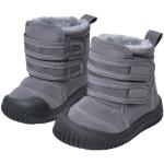 Graue Outdoor Schuhe mit Klettverschluss rutschfest für Kinder Größe 25 für den für den Herbst 