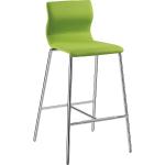 Hellgrüne Barhocker & Barstühle aus Chrom gepolstert Breite 0-50cm, Höhe 0-50cm, Tiefe 0-50cm 