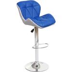 Blaue Moderne Mendler Barhocker & Barstühle aus Kunstleder höhenverstellbar Breite 0-50cm, Höhe 50-100cm, Tiefe 0-50cm 