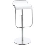Weiße LaPalma Runde Barhocker & Barstühle lackiert Breite 0-50cm, Höhe 0-50cm, Tiefe 0-50cm 
