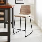 Beige Moderne Dimehouse Barhocker & Barstühle aus Stoff gepolstert 