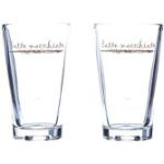 WMF Barista Latte Macchiato Gläser mit Kaffee-Motiv aus Glas 2-teilig 