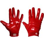 BARNETT FRG-03 rot professionell Receiver Fußball Handschuhe, RE, DB, RB (2XL)