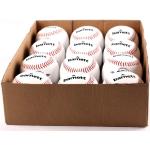 BARNETT TS-1 Baseball Ball Training Baseball, Grösse 9"(inch), Farbe weiß, 12 Stück (1 Dutzend)
