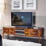 Barocke Basilicana TV-Lowboards & Fernsehtische furniert aus Massivholz mit Schublade Breite 150-200cm, Höhe 0-50cm, Tiefe 0-50cm 