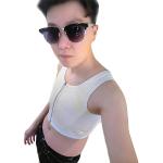 Weiße LGBT Lesbian Pride Faschingskostüme & Karnevalskostüme für Damen Größe 6 XL 