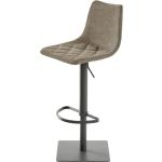 Graue Mayer Sitzmöbel Barhocker & Barstühle aus Kunstleder mit Rückenlehne Breite 0-50cm, Höhe 50-100cm, Tiefe 0-50cm 