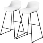 Reduzierte Moderne Mørteens Barhocker & Barstühle aus Kunstleder Breite 0-50cm, Höhe 50-100cm, Tiefe 0-50cm 2-teilig 