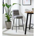Reduzierte Graue Moderne Mørteens Barhocker & Barstühle aus Textil Breite 100-150cm, Höhe 100-150cm, Tiefe 0-50cm 