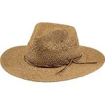 Hellbraune Barts Rollhüte aus Stroh 57 für Damen Einheitsgröße für den für den Sommer 