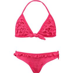 Barts Kinder Cossies Ruffle Triangle Bikini (Größe 164, pink)