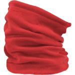 Rote Unifarbene Barts Loop-Schals für Kinder & Kinderschlauchschals aus Polyester 