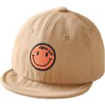 Khakifarbene Snapback-Caps für Kinder mit Klettverschluss für Jungen für den für den Sommer 